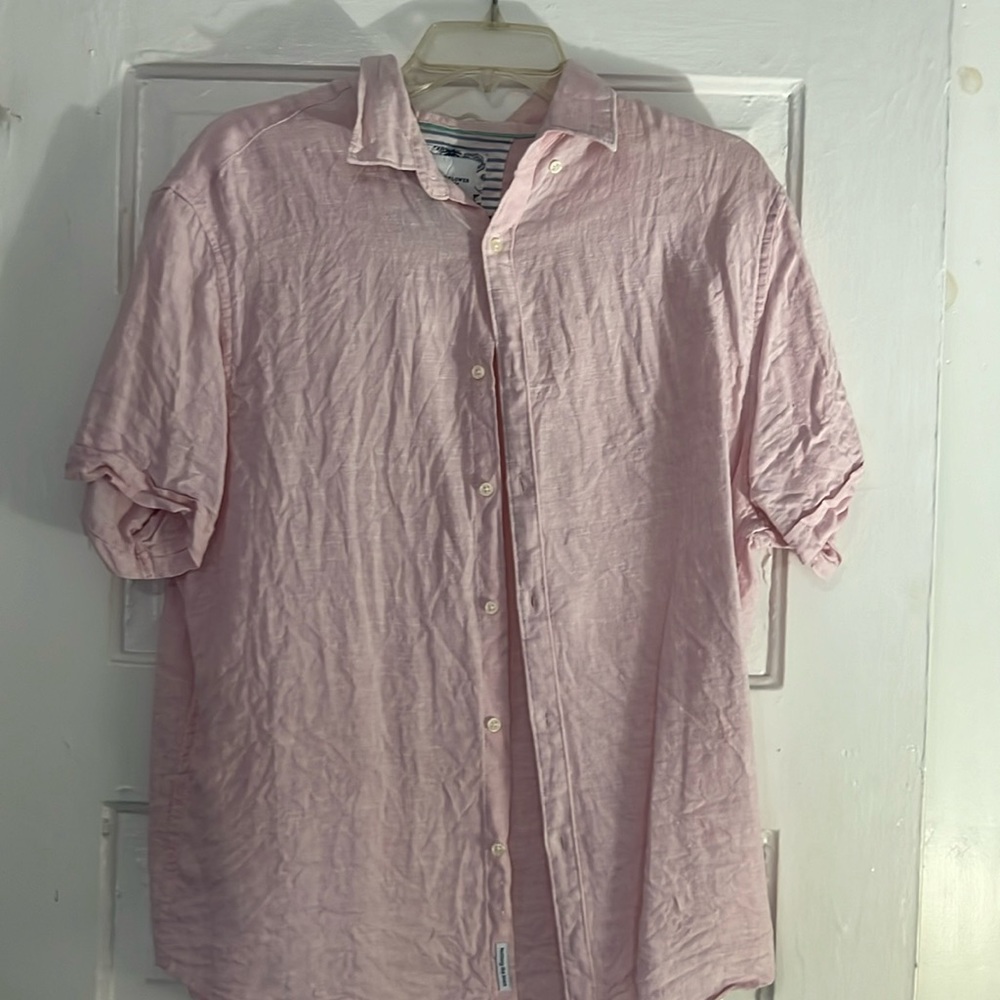 Denim & Flower linen shirt